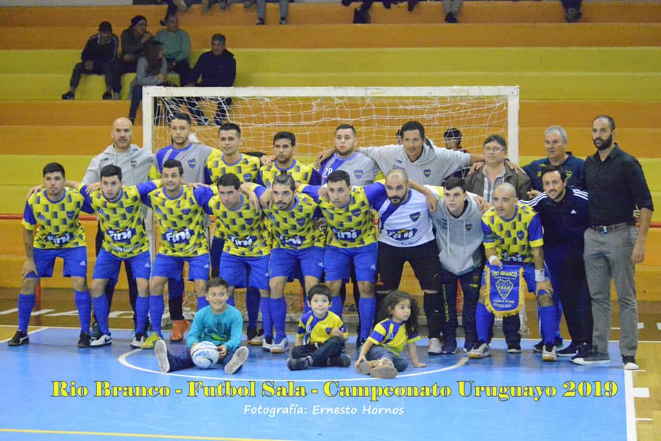 16.08.2019 Regresa la actividad oficial de Futsal con el partido de Río Branco y Rampla Jrs.