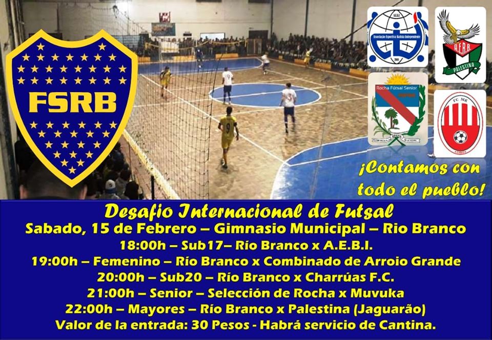 14.02.2020 Mañana se celebrará el Desafío Internacional de Futsal