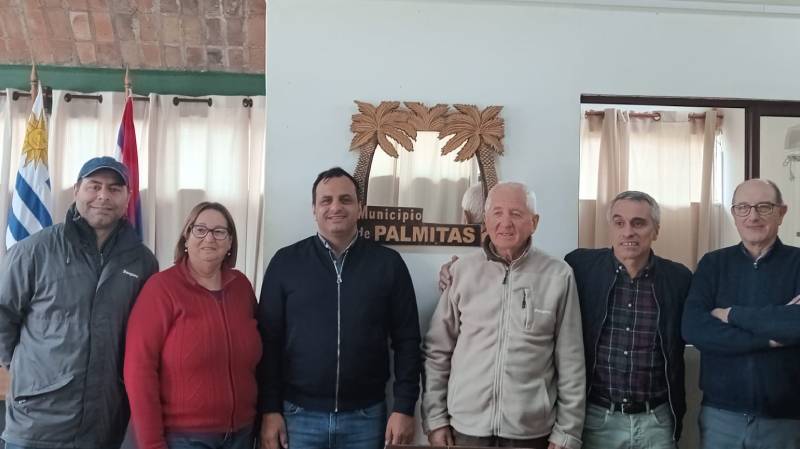 26.09.2023 Alcalde Christian Morel de Río Branco visitó municipio de Palmitas