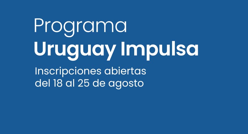 Comienza el programa Uruguay Impulsa desde mañana se aceptan inscripciones en Rio Branco.